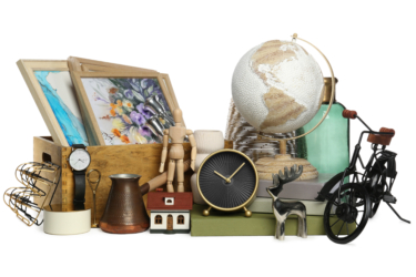 Pile of Rummage Sale Items