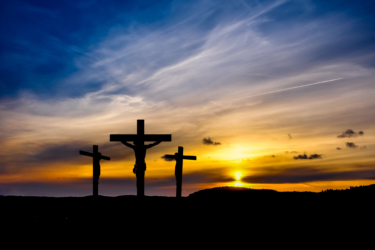 Crosses on a Hill / Crucifixion